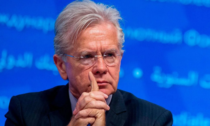 El vocero del FMI Gerry Rice.