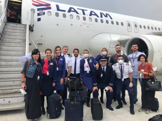 Latam fue, después de Aerolíneas Argentinas, la empresa que más expatriados regresó al país cuando se cerraron los cielos por la pandemia