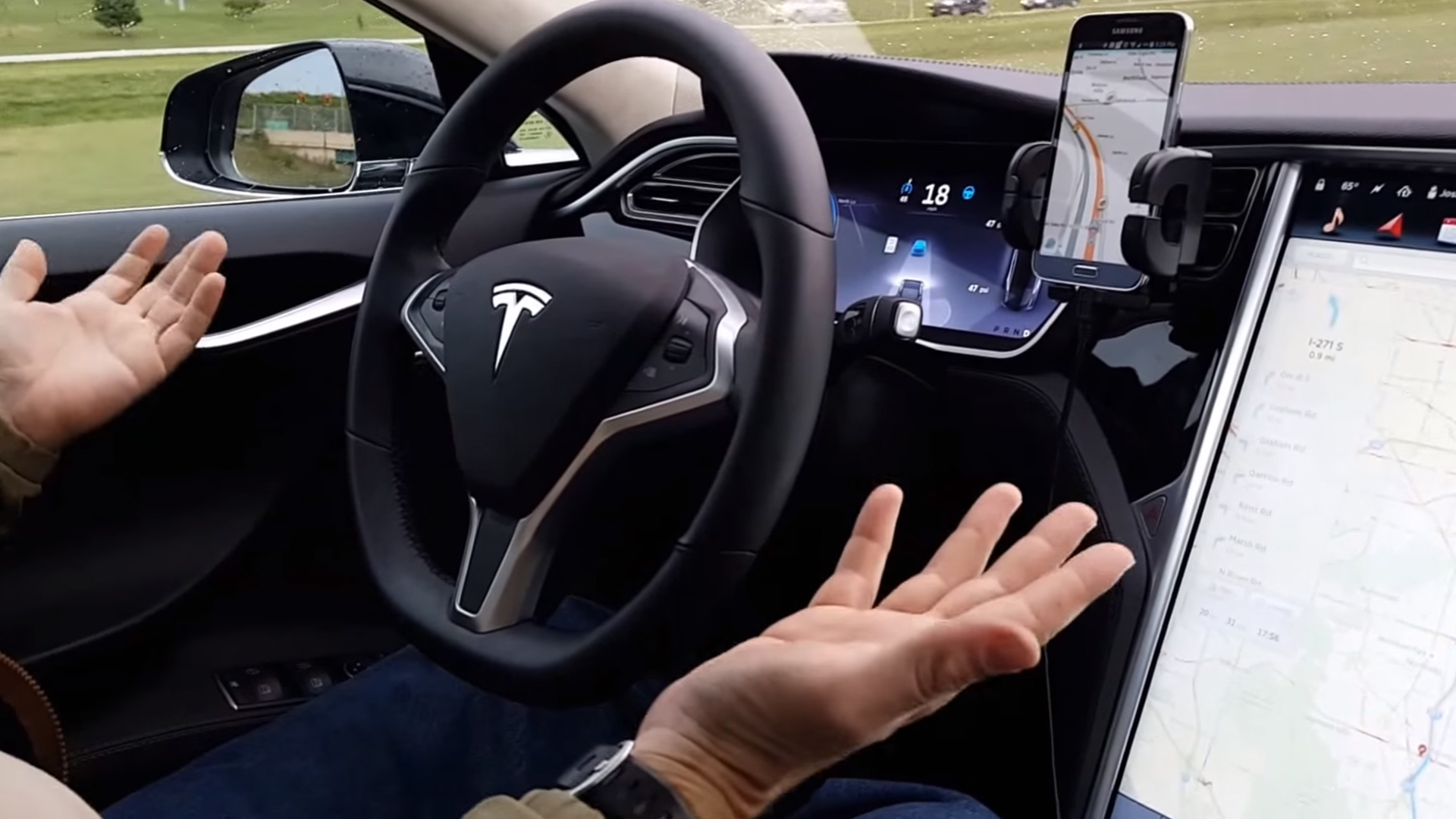 Así Es Como Los Automóviles Tesla Se Manejarán Solos Luego De La Actualización Beta De Autopilot 8700