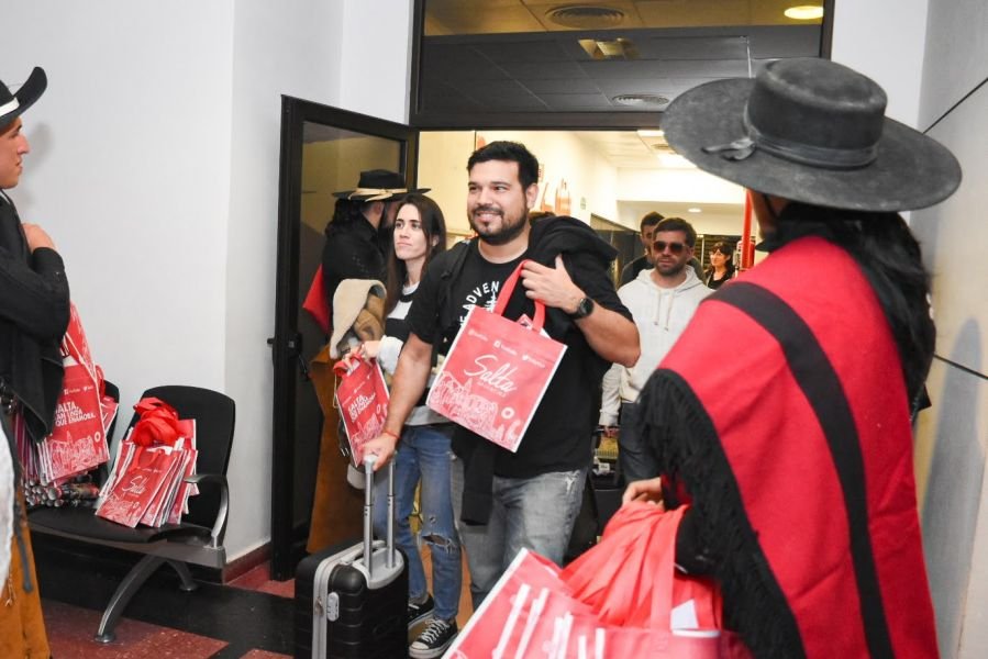 Llegada de turistas a Salta