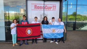 Salta obtuvo el segundo lugar en la categoría junior del mundial Robocup 2023 de París